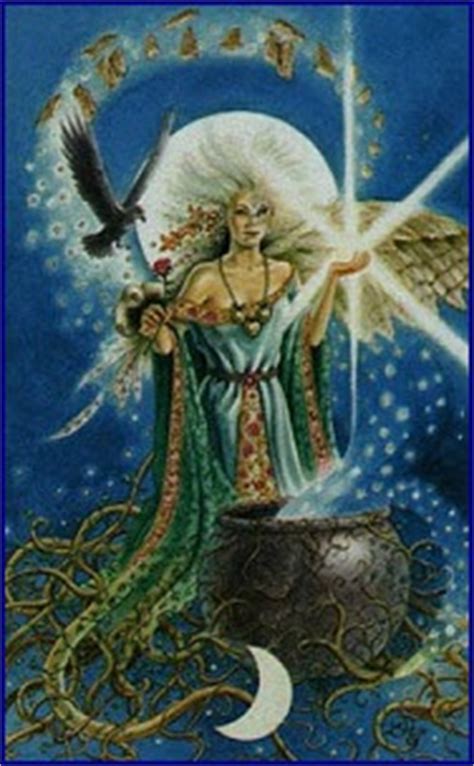The Wiccan Goddess Idol and the Cycle of Life and Death